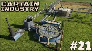 #21 DEPURIAMO L'ACQUA E DIMEZZIAMO L'INQUINAMENTO DELL' ARIA - CAPTAIN OF INDUSTRY - GAMEPLAY ITA
