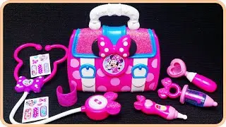 Disney Minnie Mouse Doctor Bag Set Satisfying with Unboxing Compilation Toys ASMR