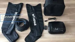 8 chambers lymphedema pump lymphatic drainage massage machine pressotherapy equipment recovery boots