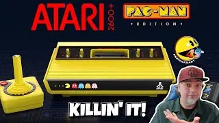 Atari зажигает! СКОРО ВЫЙДЕТ НОВАЯ консоль Pac-Man 2600+ и игра! И загружаемый контент Atari 50th...