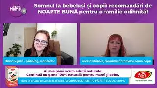 Somnul la bebelusi si copii: recomandari pentru o familie odihnita