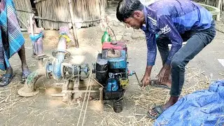 Power Full Salo Machine Start Full Process Video ll disel engine state video 