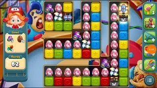 Toy blast level 803 with bonus chest opening on triple crown rush