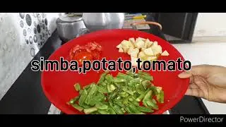 simba Rai recipe | simba aloo raita recipe |ଓଡିଶା simba raita |Flat bean curry with mustard  gravy