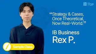 This is how IB Business is best taught - peek into Rex's class