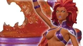 UNBOXED: DC Comics Cover Girls: Starfire Statue
