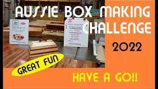 Aussie box making challenge , have a go and have a heap of fun in the shed