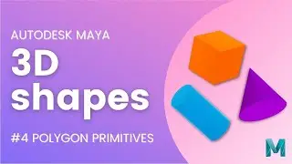 Maya polygon primitive and shapes | #4  Autodesk Maya basic tutorial for beginners in हिंदी.
