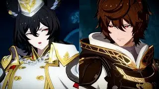 Granblue Fantasy Versus Rising - Ilsa and Sandalphon Interaction