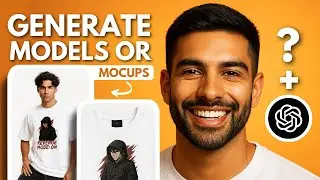 The Secret AI Prompt to Generate Unlimited Mockups & Models | Print on Demand & E-commerce 2025 🚀