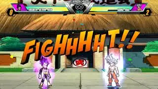 Goku Mui VS Vegeta  Ultra Ego Jump Force Mugen