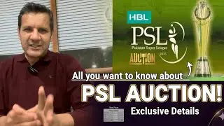 All you want to know about PSL auction! Exclusive details 