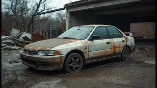 ASMR Car Restoration – Abandoned Mitsubishi Lancer 1997