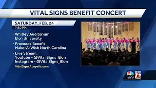 Elon University A Capella group hosting annual benefit concert Saturday