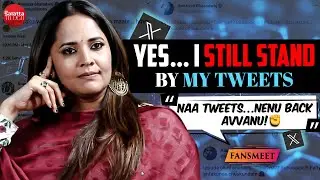 Anasuya&rsquo;s Bold Stand! ✊ Still Standing by Her Tweets