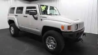 The KEY 2007 Hummer H3 4D Wagon EXT Silver INT Black