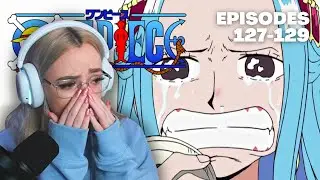 FAREWELL VIVI! 😭 | One Piece Episode 127, 128 & 129 Reaction