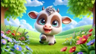 Disco Baby Cow Song | Cute Dance Music for Children | Magic Kid Tunes