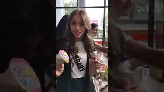 We&rsquo;re LIVE at Miss Universe rehearsals taking a lunch break with