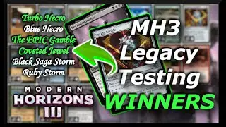 ТЕСТИРОВАНИЕ РАННЕГО ДОСТУПА! Necrodominance + Vexing Bauble &mdash; Modern Horizons 3 (MTG MH3) | Legacy Storm