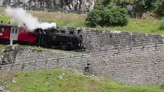Furka, tunnel in