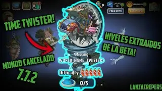 Time Twister En la 7.7! *Niveles de la beta OFICIALES* [Pvz 2 | 7.7.2] | lanzacrepers