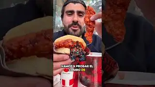 Probando Combo Stranger Things KFC M&eacute;xico #short #shorts #food #foodie #kfc #strangerthings #mexico