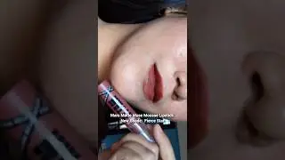 MARS Matte Muse Mousse Lipstick | New Shade Fierce Star | Swatch & Review #shorts #marslipstick