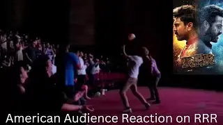 RRR IMAX Screening at TCL Chinese theatre | American Audience Reaction #ssrajamouli #rrr #reaction