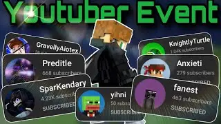 Skywars 4v4 Youtuber Tournament! (Ft. Fanest, SparKendary, Anxieti & More!!)