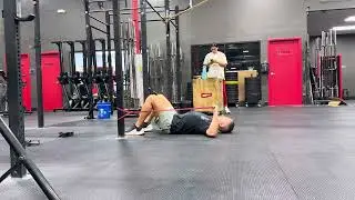 Supine Band Shoulder External Rotation Iso