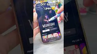 😯DIY Touch Pen🖊️!? #papercraft #cutecrafts #crafts #craft #diy #diycrafts #paper #cute