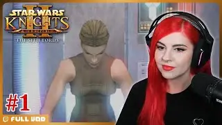 KOTOR 2 First Playthrough ✨ Day 1 [Star Wars: Knights of the Old Republic II - The Sith Lords]