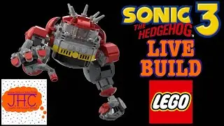 BIG ARMS! Sonic the Hedgehog 3 LEGO Live Build Knuckles Eggman Mech Robot Hands Spikes Mecha Bot Fun