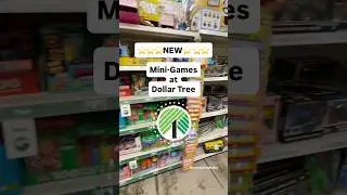 Мини-игры возвращаются в Dollar Tree #fallintoshorts #dollartreefinds #minigames