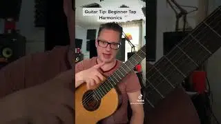 Guitar Tip: Slap/Tap harmonics#guitar #beginnerguitarlessons #harmonics
