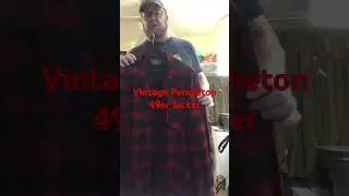 Vintage Pendleton 49er Jacket! #fashion #pendleton #vintage #dentontx #fortworth #thrifter #woolen ￼