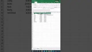 Timesheet #shorts #msexcel #excel #gsheets