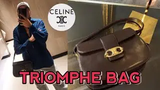 GOT MY FIRST CELINE VINTAGE TRIOMPHE BAG | Mark Mergais