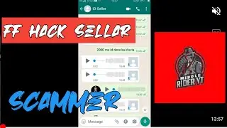 @onlystream01 SCARMMER | Hack saller freefire | SCAMMER MIDDLE RIDER YT