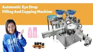 MTW  Automatic star wheel capping machine for eye drop liquid bottle filling and capping machine