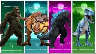 Godzilla vs King Kong Tiles Hop 🔥 Perfect Beat Sync