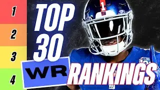 🚨 TOP 30 Post Free Agency WR Rankings! - 😴Sleepers, 📉Fallers and 📈Risers at Wide Receiver