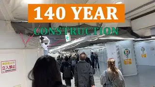 Why has World's Busiest Train Station has under construction for so long?