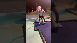Late Night Mini Golf in Panama City #florida #beach #summervibes #golf