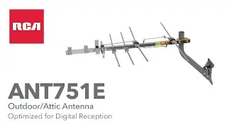 RCA ANT751 Compact Outdoor / Attic HDTV Antenna