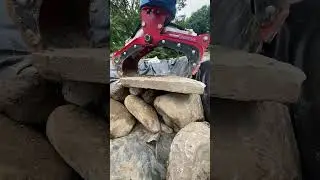 Piecing together a rock a winding waterfall!