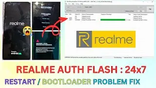 Realme Phone Flash & pattern & passcode unlocking RMX1941 flashing MSMDownload Tool 2023 Method Work