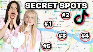 Finding SECRET TikTok spots in our City! *London* | Family Fizz