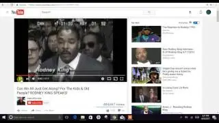 Rodney King Never Said, 